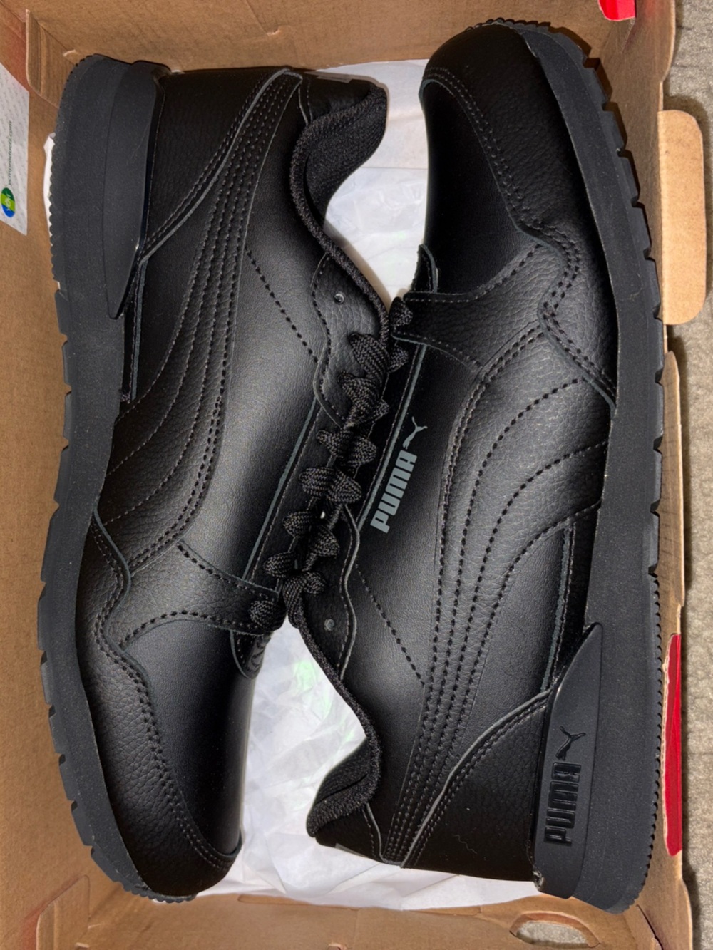 PUMA St Runner V3 Mens Black Sneakers Sz 9.5 38485511